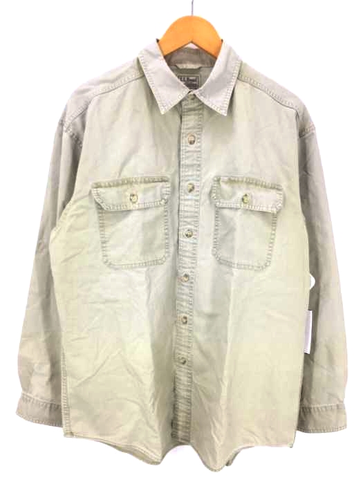 L.L.Bean（エルエルビーン） コットンシャツジャケット メンズ トップス カジュアルシャツ