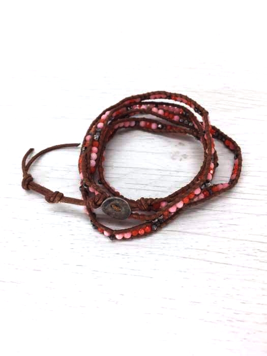 CHAN LUU(チャンルー) 4連ラップブレスレット レディース アクセサリー ブレスレット