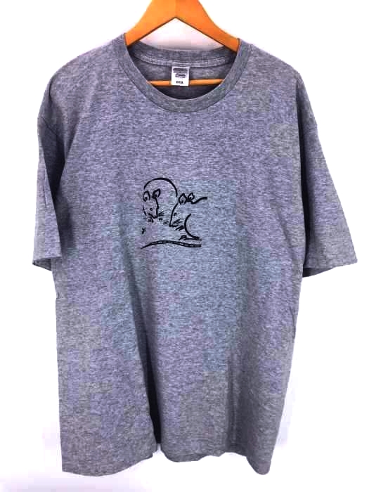USED古着(ユーズドフルギ) ネズミプリントTシャツ メンズ  XXXL