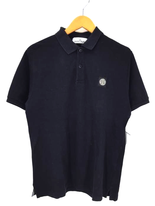 STONE ISLAND（ストーンアイランド） コットン鹿の子 ポロシャツ メンズ トップス ポロシャツ