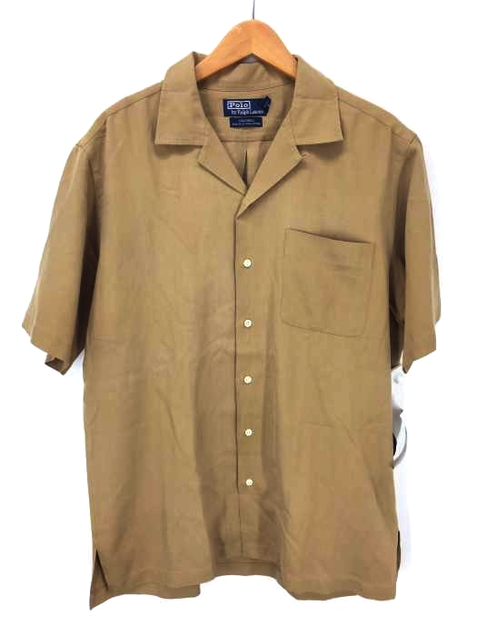 Polo by RALPH LAUREN（ポロバイラルフローレン） CALDWELL シルクコットン オープンカラーシャツ メンズ トップス カジュアルシャツ