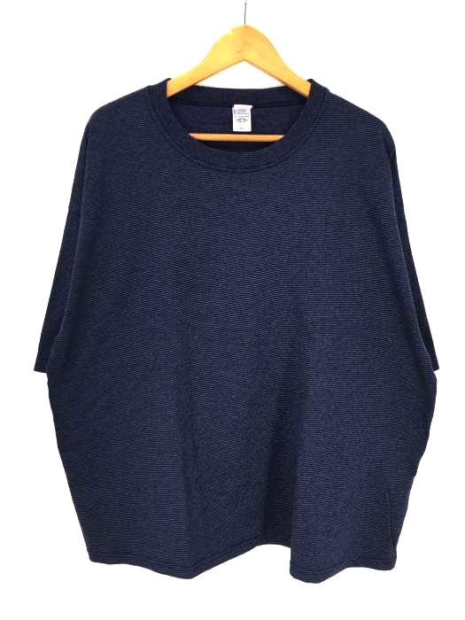 calcru（フルギ） USA製 カルクルー ボックスシルエット ボーダーTシャツ メンズ トップス Tシャツ・カットソー