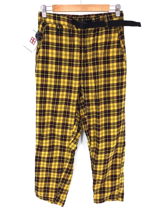 AiE(エーアイイー) USA製 ユニセックス EZ Pant Cotton Tartan Check タータンチェック イージーパンツ メンズ パンツ クライミング