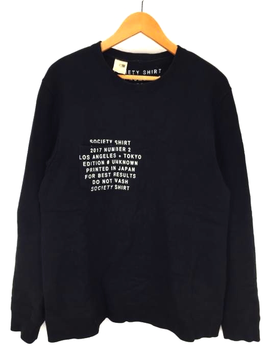 society社会(フメイ) Sweatshirt ポケットスウェット メンズ 表記無 表記無