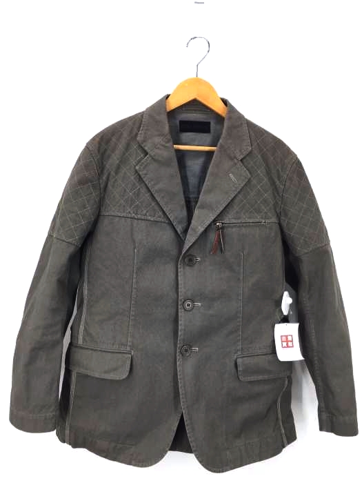ISSEY MIYAKE(イッセイミヤケ) ガーメントダイ 肩キルティング コットンジャケット メンズ JPN：2 JPN：2