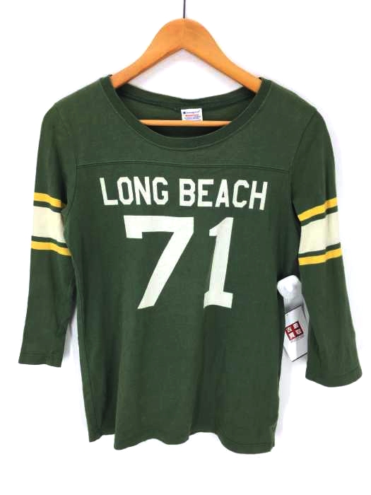 Champion（チャンピオン） LONG BEACH 71 フットボールTシャツ レディース トップス Tシャツ・カットソー