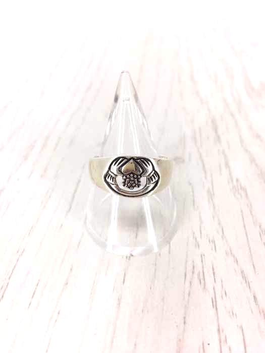 USED古着（ユーズドフルギ） SILVER925 ハートカレッジリング メンズ アクセサリー リング