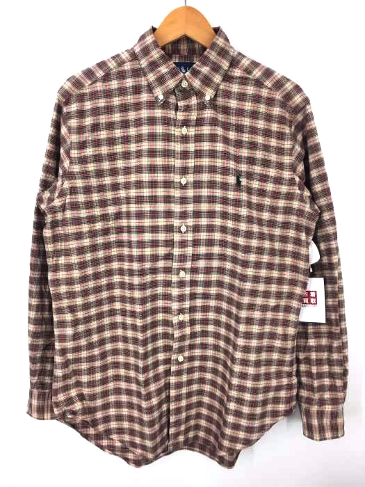 RALPH LAUREN(ラルフローレン) CLASSIC FIT チェックボタンダウンシャツ メンズ import：M import：M