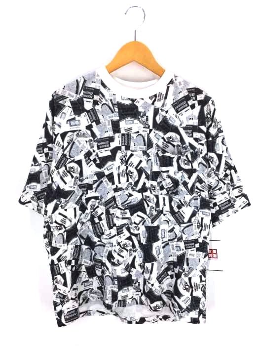 Name.(ネーム) 総柄 クルーネック ポケット Tシャツ メンズ JPN:1 JPN:1