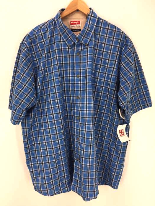 Wrangler(ラングラー) Wrinkle Resist 防シワ 半袖シャツ メンズ  2XT