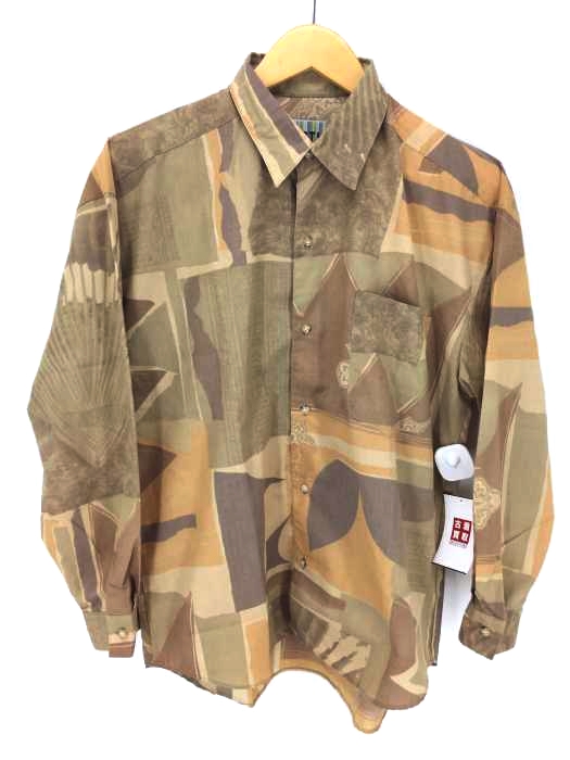 USED古着(ユーズドフルギ) TAPTI 総柄 ロングスリーブ シャツ メンズ JPN:M JPN:M