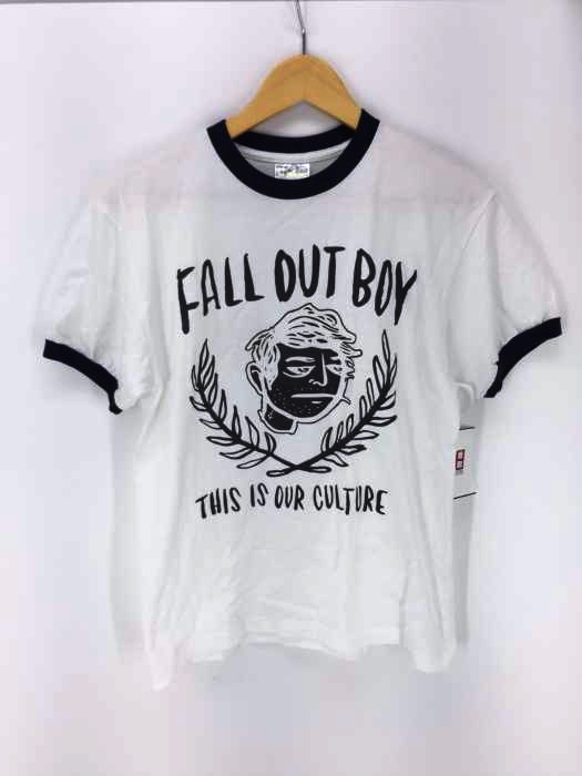 USED古着（ユーズドフルギ） FALL OUT BOY リンガーシャツ メンズ トップス Tシャツ・カットソー