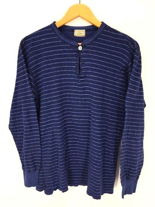 L.L.Bean(エルエルビーン) RIVER DRIVERS SHIRT ヘンリーネック 2レイヤー生地 メンズ トップス Tシャツ・カットソー