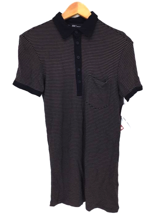 ジェイリンドバーグ J.LINDEBERG ボーダーポロシャツ レディース JPN：XS JPN：XS