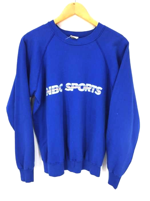 USED古着(ユーズドフルギ) Tee Jaysボディ NBC SPORTS ラグランスウェット VINTAGE メンズ import：L import：L