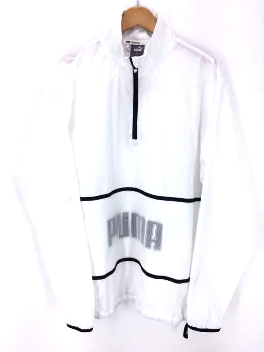 PUMA(プーマ) グラフィック ウーブン ハーフジップ ジャケット メンズ  JPN：XXL