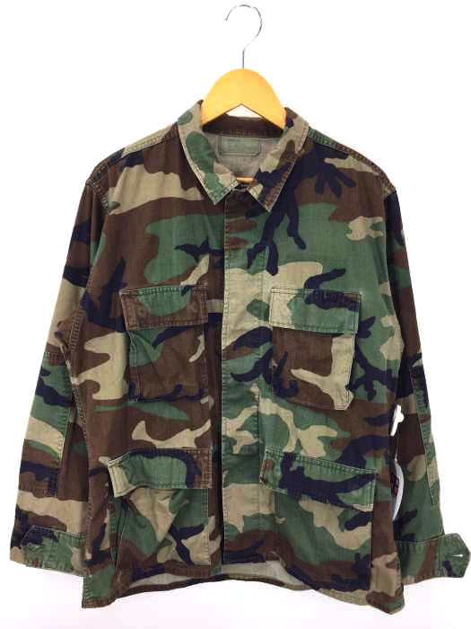 USED古着（ユーズドフルギ） US ARMY ウッドランドカモ BDUジャケット 93年製 メンズ アウター ジャケット