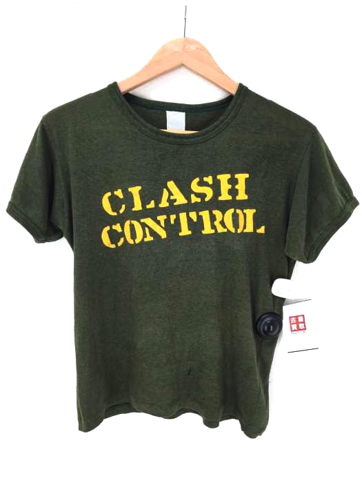 USED古着(ユーズドフルギ) CLASH CONTROL スタッフTシャツ メンズ  表記無