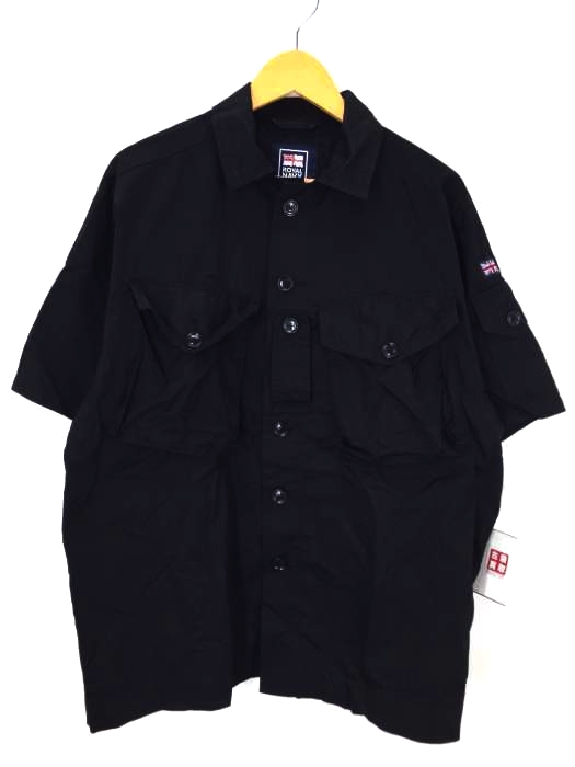 USED古着（ユーズドフルギ） ROYAL NAVY ビッグスリーブミリタリーシャツ メンズ トップス カジュアルシャツ