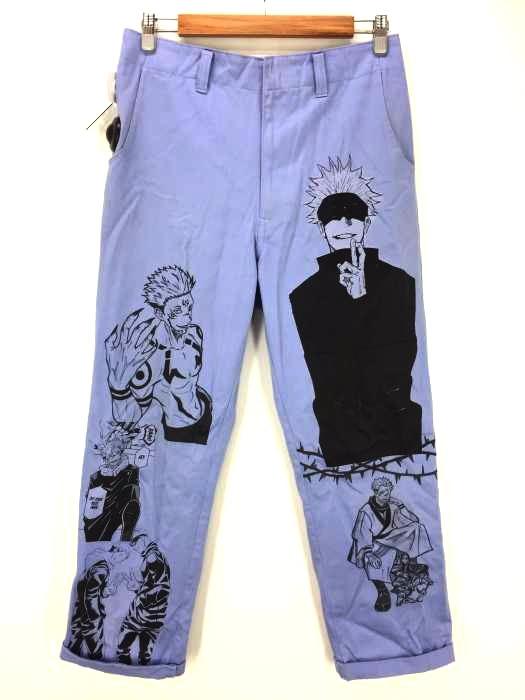 HANDCUKK（ハンドクック） Jujutsu ワンオフ HAND PAINTED WORK PANTS メンズ パンツ ワーク