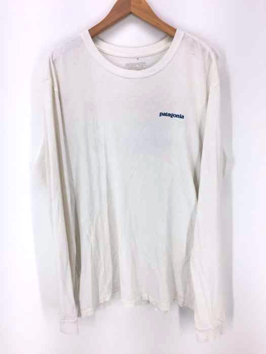 patagonia(パタゴニア) USA製長袖染み込みプリントTシャツ メンズ トップス Tシャツ・カットソー