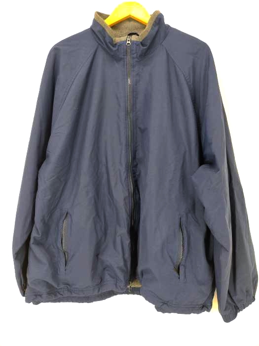 LANDS END(ランズエンド) フリースライナー ナイロンブルゾン ビッグサイズ メンズ import:XXL import:XXL