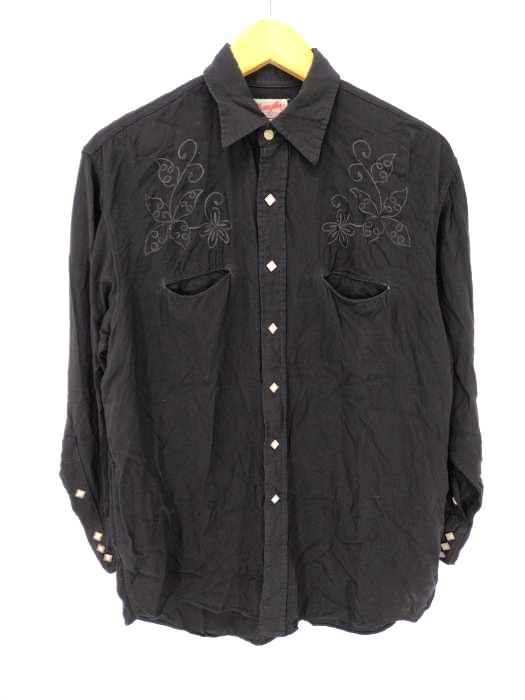 Wrangler(ラングラー) レーヨン ウエスタンシャツ メンズ JPN：L JPN：L