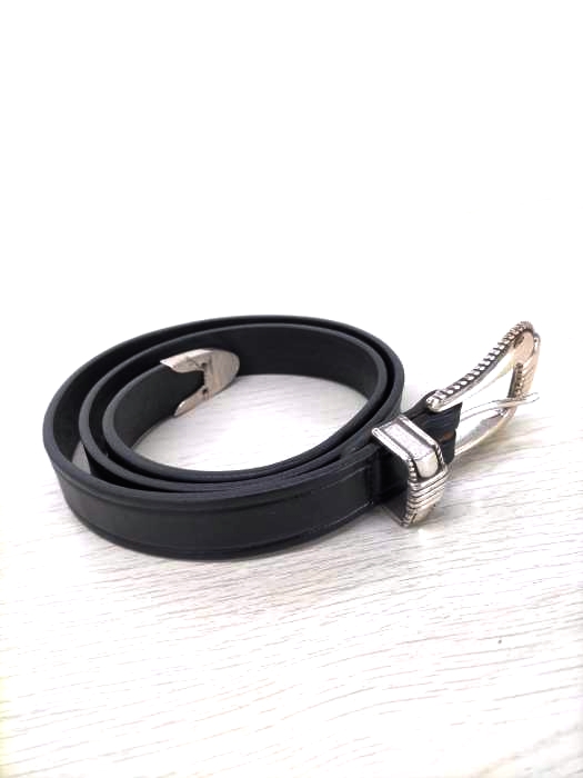 TORY（トリ-） USA製 CREASED BELT ブライドルレザーベルト メンズ ファッション雑貨 ベルト・バックル・サスペンダー