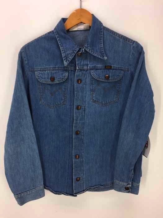 MAVERICK(マーベリック) vintage 白タグ前期 USA製 デニムシャツ レディース import:M import:M