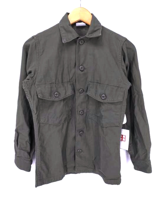 USED古着(ユーズドフルギ) 60s 米軍 U.S.ARMY ユーティリティシャツ メンズ  13 1/2 × 32