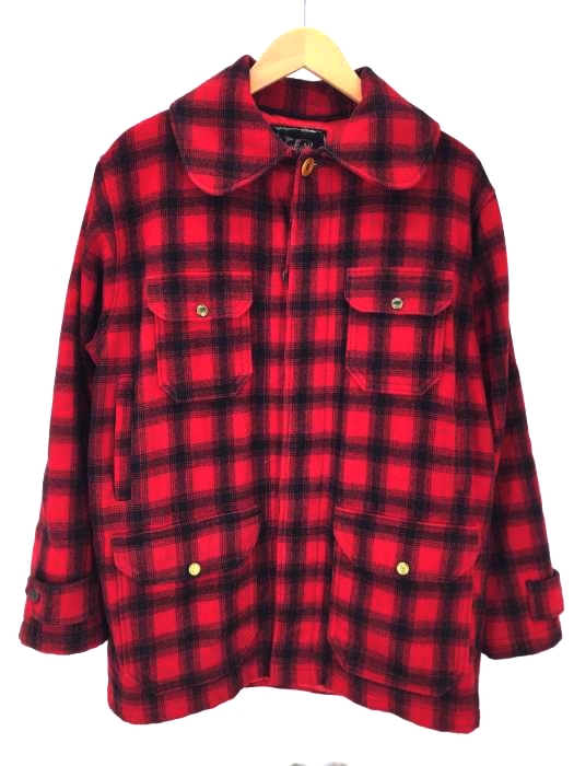 WOOLRICH(ウールリッチ) バッファローチェック マッキーノ ジャケット 裏地プリントキルティング メンズ 表記無 表記無