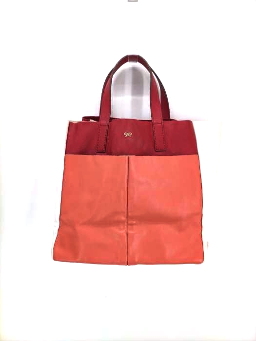 ANYA HINDMARCH(アニヤハインドマーチ) BITS&BOBS レザートートバッグ レディース ONE SIZE ONE SIZE