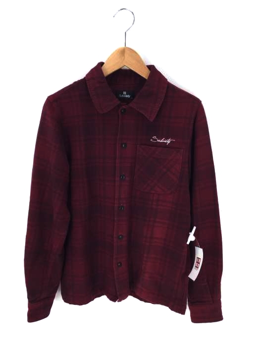 Subciety(サブサエティ) ロングスリーブ ネルシャツ メンズ import：S import：S