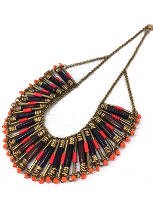 SOKO（ソコ） Sunset Bib 真鍮ネックレス レディース アクセサリー ネックレス・ペンダント