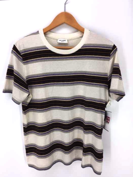 Saint Laurent(サンローラン) BEIGE COTTON TSHIRT メンズ import:XS import:XS