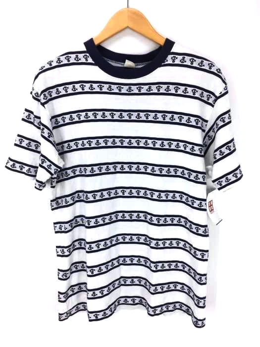 WAREHOUSE(ウェアハウス) ネックリンガー ボーダー Tシャツ メンズ トップス Tシャツ・カットソー