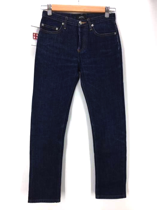 A.P.C.(アーペーセー) NEW CURE バタフライボタン デニムパンツ マカオ製 レディース 25inch 25inch