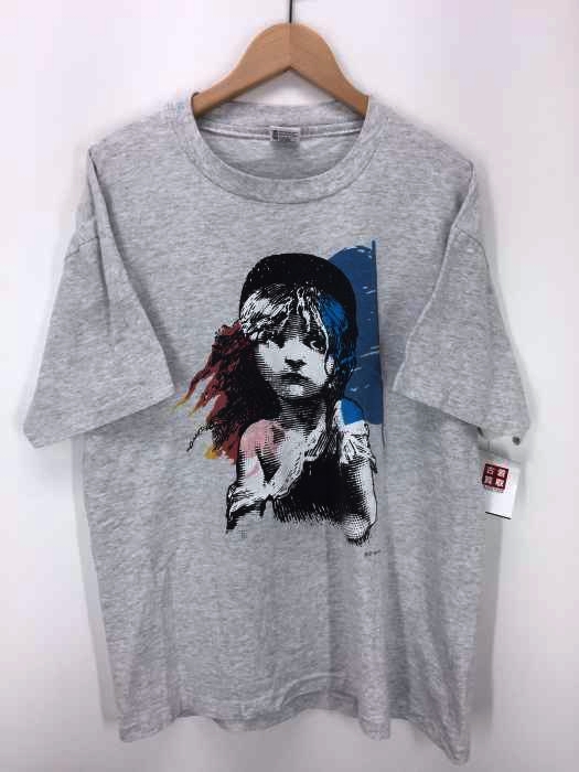 USED古着（ユーズドフルギ） USA製 anvil ボディー Les Misrable レミゼラブル 1986コピーライト メンズ トップス Tシャツ・カットソー