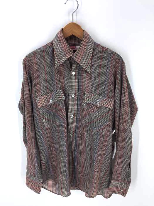 Levis（リーバイス） 70s オールドチェックシャツ メンズ トップス カジュアルシャツ