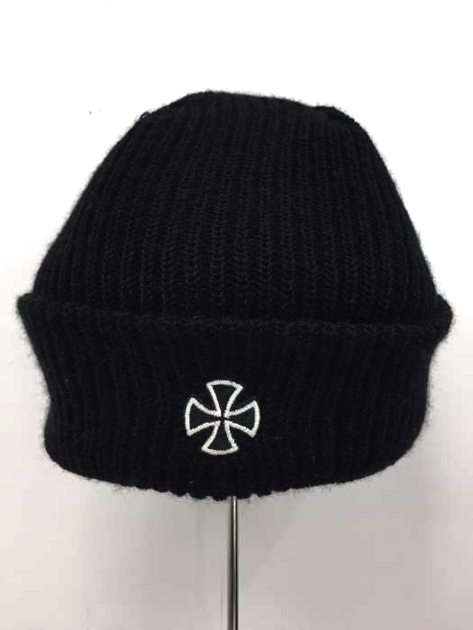 INDEPENDENT（インディペンデント） アイアンクロス刺繍ニットキャップ