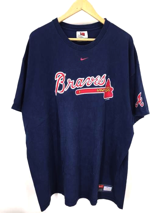 NIKE(ナイキ) MLBP 2005 アトランタ・ブレーブス ロゴプリント S/S TEE メンズ import：XXL import：XXL