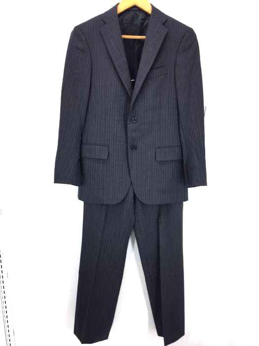 UNITED ARROWS green label relaxing（ユナイテッドアローズグリーンレーベルリラクシング） ストライプ2Bテーラードジャケット パンツ メンズ セットアップ スーツセットアップ