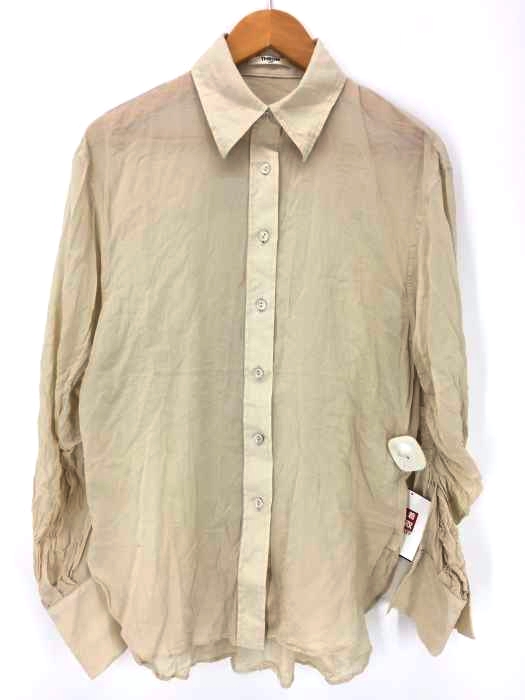 THROW by SLY(スロー バイ スライ) SHIRRING SLEEVE シャツ レディース FREE FREE
