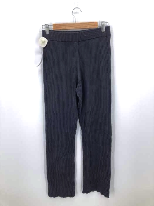 ADAWAS(アダワズ) バックボタンスリットフレアリブパンツ レディース JPN：38 JPN：38