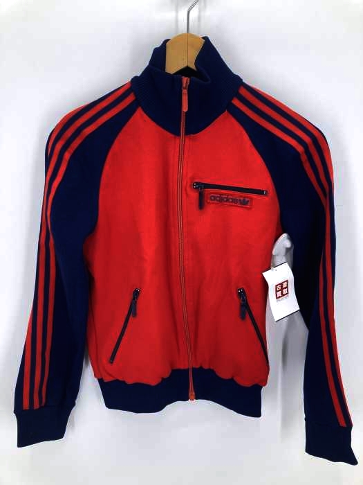 adidas(アディダス) 80s ユーゴスラビア製 3ストライプトラックジャケット 万国旗 メンズ  US20