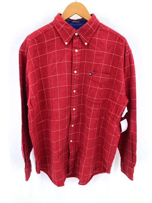 TOMMY HILFIGER(トミーヒルフィガー) オーバーチェックネルシャツ メンズ JPN：L JPN：L