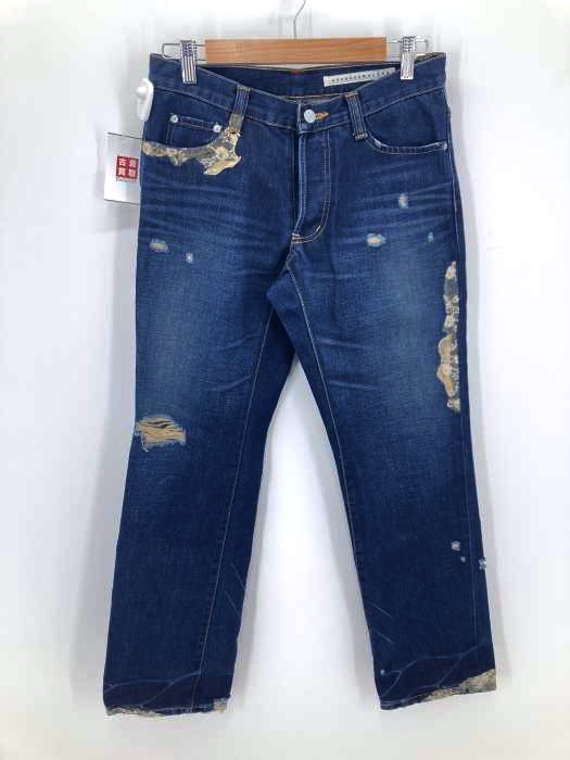 sunaokuwahara(スナオクワハラ) ダメージ加工デニムパンツ レディース  JPN：M
