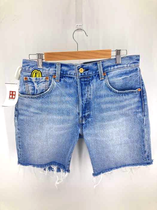 Levis(リーバイス) 501 デザインパッチキャラクターコラボカットオフデニム メンズ  W31