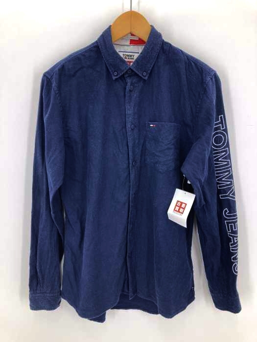 tommy jeans(トミージーンズ) ボタンダウンネルシャツ メンズ JPN：S JPN：S