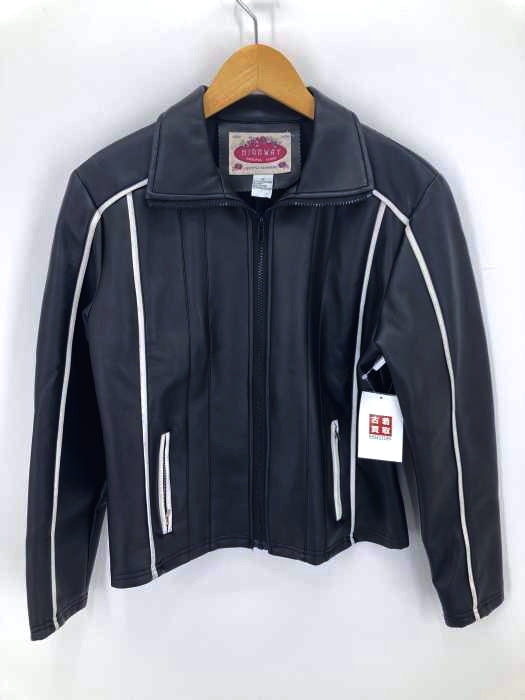 USED古着（ユーズドフルギ） HIGHWAY フェイクレザー ジップアップジャケット レディース アウター ジャケット